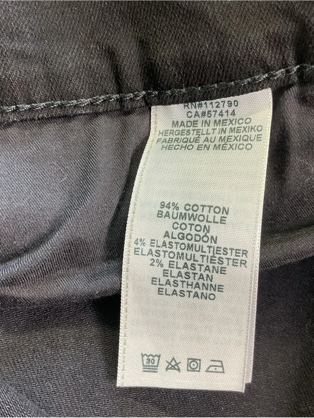 True Religion Black Men's Slim Jeans Rocco